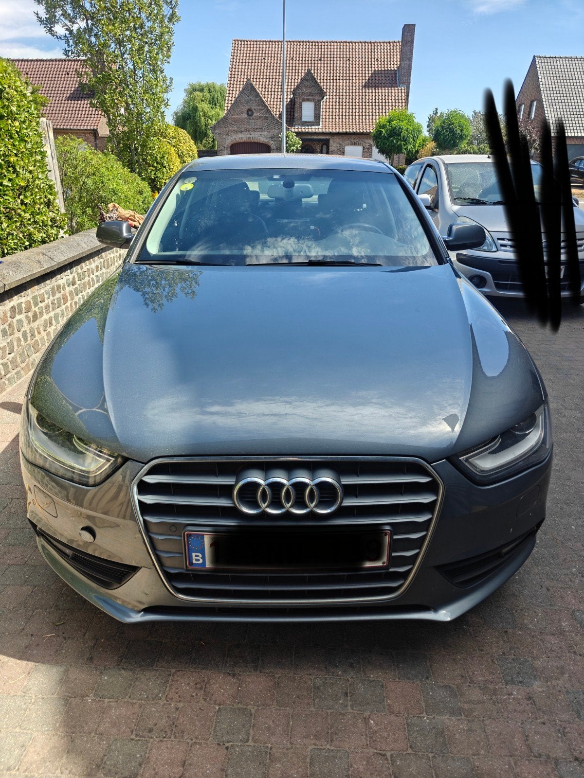 Audi A4 limousine 2013, Auto's, Parkeersensor, Achterwielaandrijving, Zwart, A4