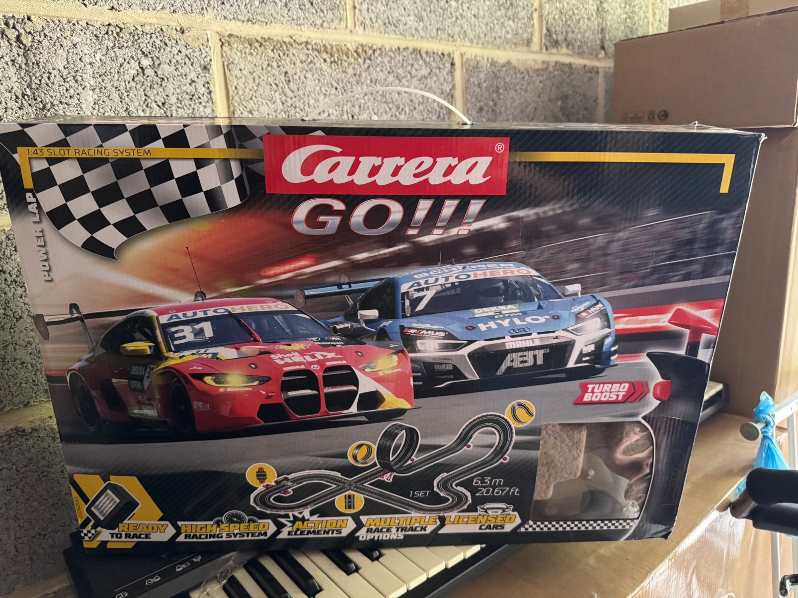 Cirsuit carrera go, Ophalen, Zo goed als nieuw, Racebaan, Carrera