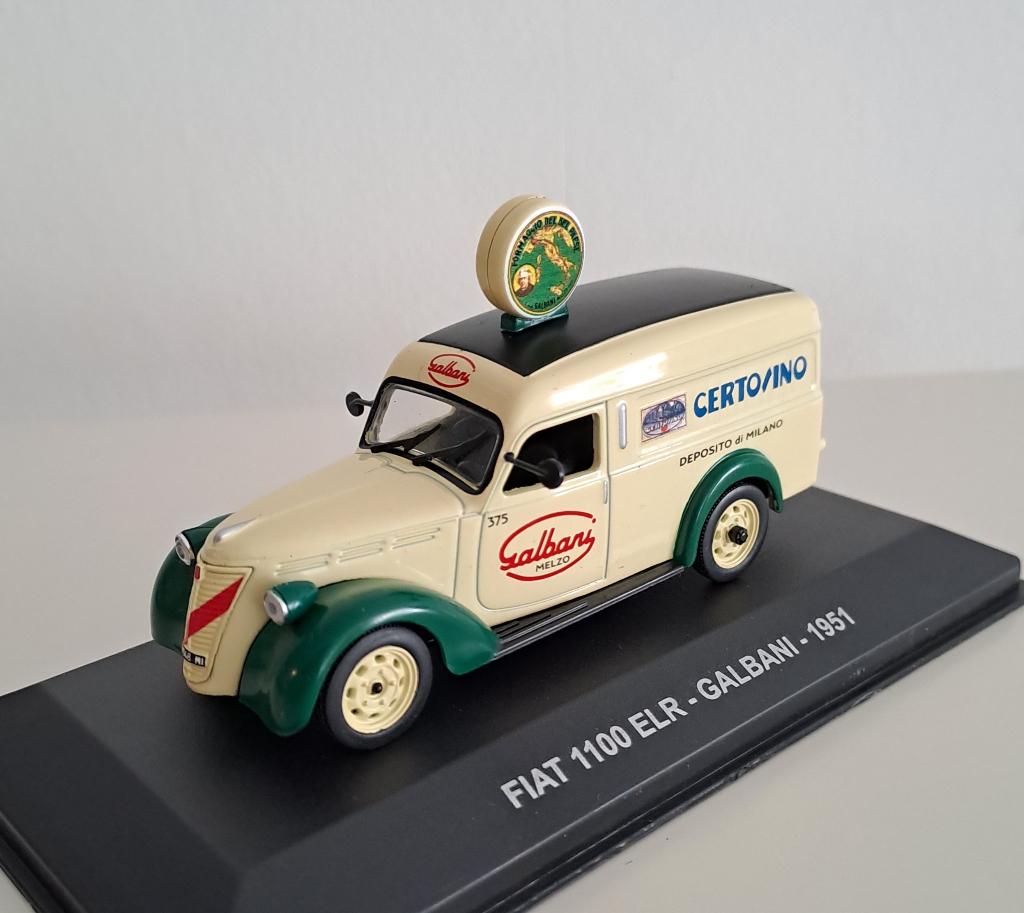Fiat 1100 ELR - 1951 -, Hobby & Loisirs créatifs, Voitures miniatures | 1:43, Envoi, Neuf, Voiture, Autres marques
