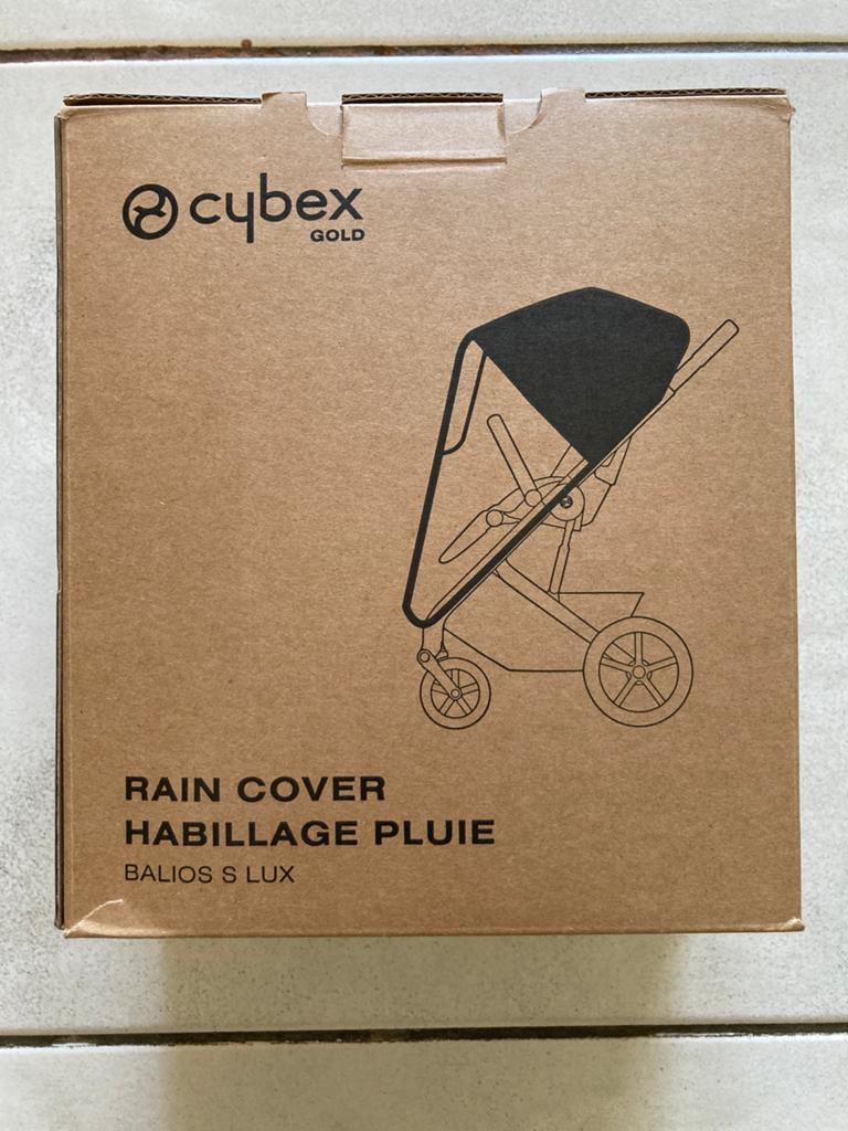 Rain cover regenhoes buggy Cybex gold balios s lux, Enlèvement, Comme neuf, Protection de pluie
