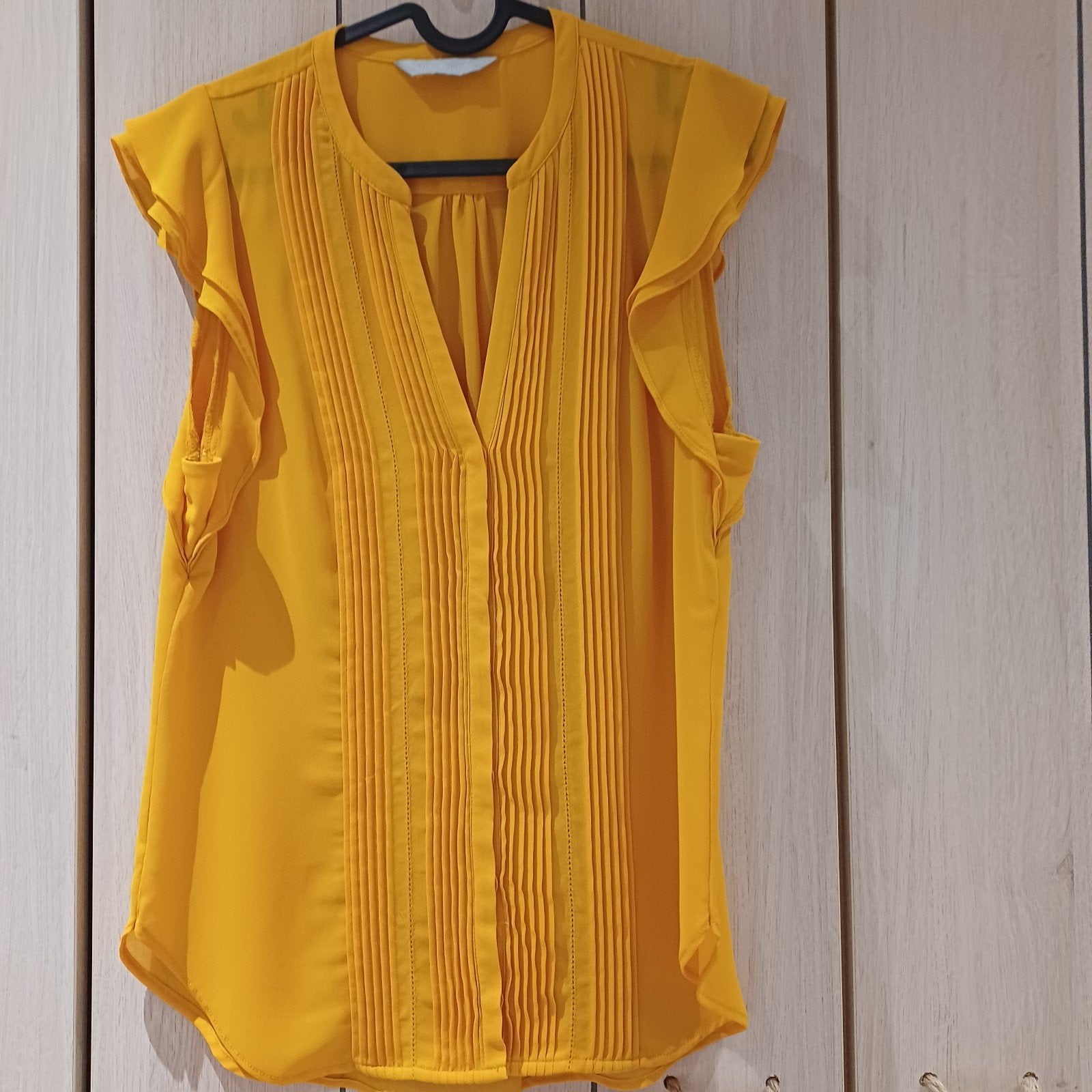 Blouse met vlindermouwtjes., Ophalen, Maat 38/40 (M)