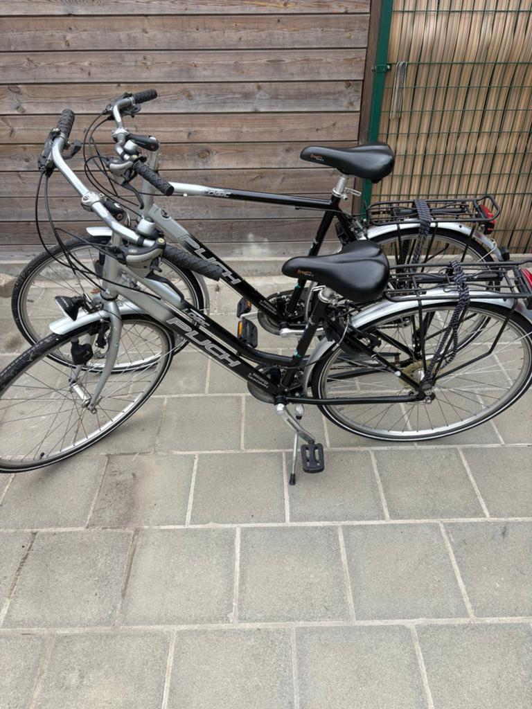 Dames en herenfiets samen te koop, Fietsen en Brommers, Ophalen, Zo goed als nieuw