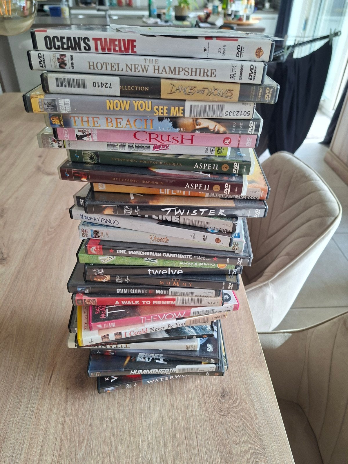lot dvd's, CD & DVD, Enlèvement
