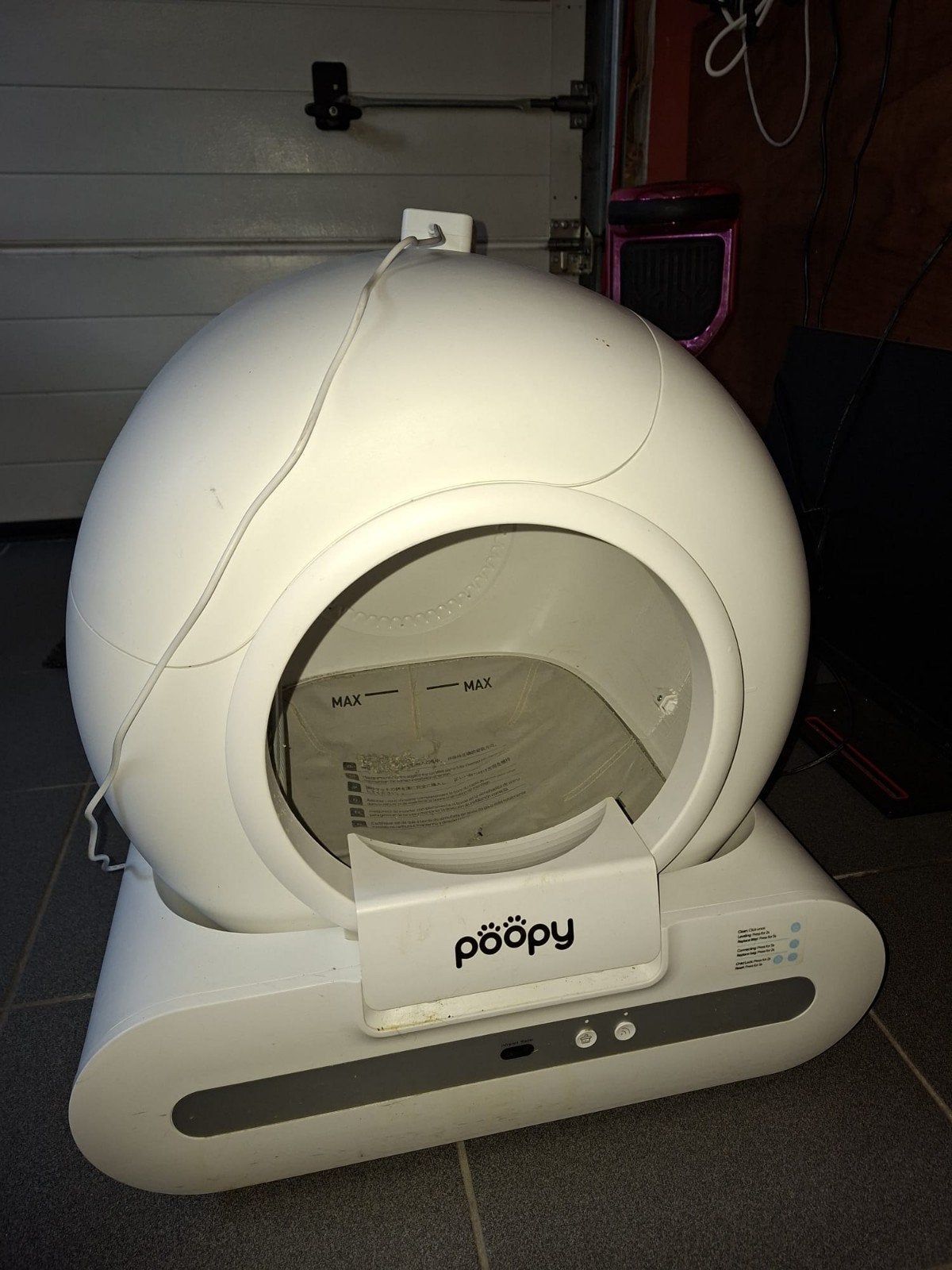 kattenbak automatisch, Enlèvement, Autonettoyant, Comme neuf, Fermé