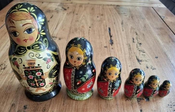 Vintage Matroesjka poppen, Ophalen of Verzenden