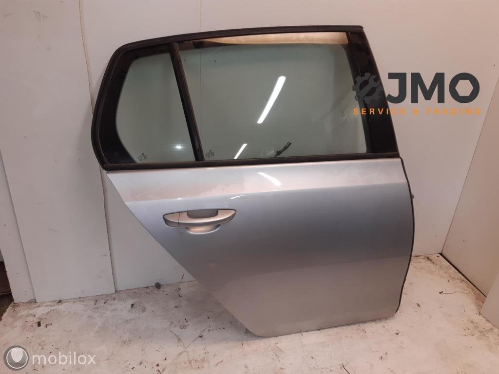 Portier rechtsachter  Volkswagen Golf VI ('08-'13), Ophalen, Gebruikt, Achter, Volkswagen