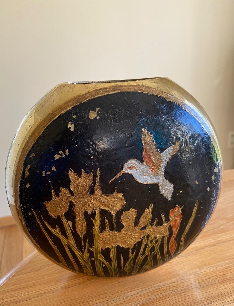 Vase en cuivre indien, Enlèvement ou Envoi