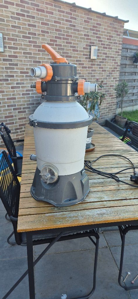 Bestway Flowclear 58515 zandfilterpomp voor onderdelen, Ophalen, Gebruikt, Zwembadpomp