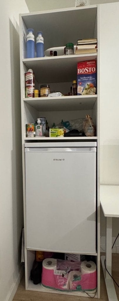 Keukenkast METOD Ikea, Huis en Inrichting, Ophalen, 200 cm of meer, Wit, 50 tot 100 cm