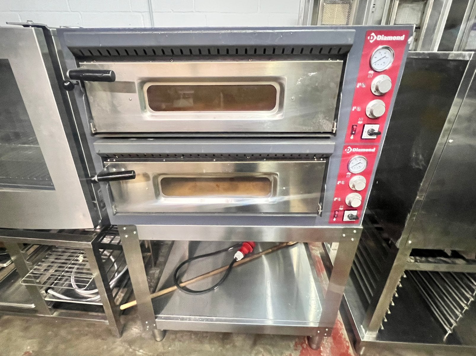 Four à pizza Diamond professionnel — 2 pièces, Enlèvement