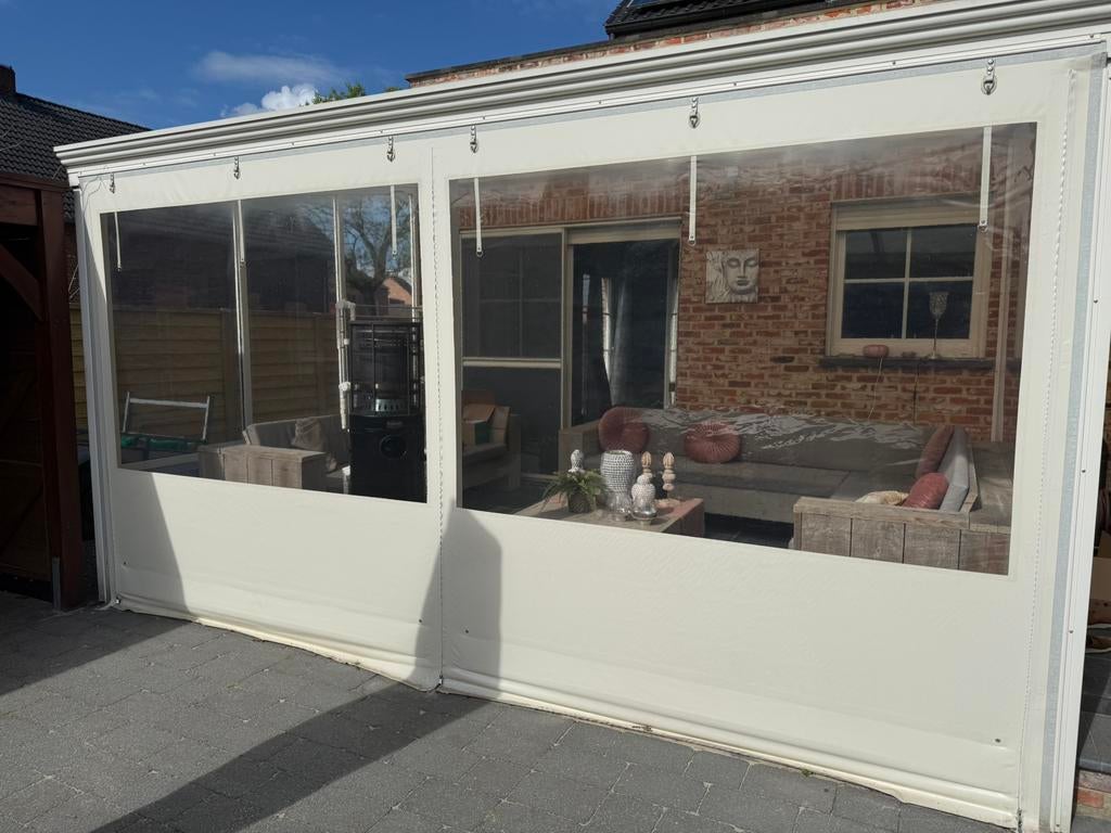 Weerbescherming terras, Enlèvement, Comme neuf