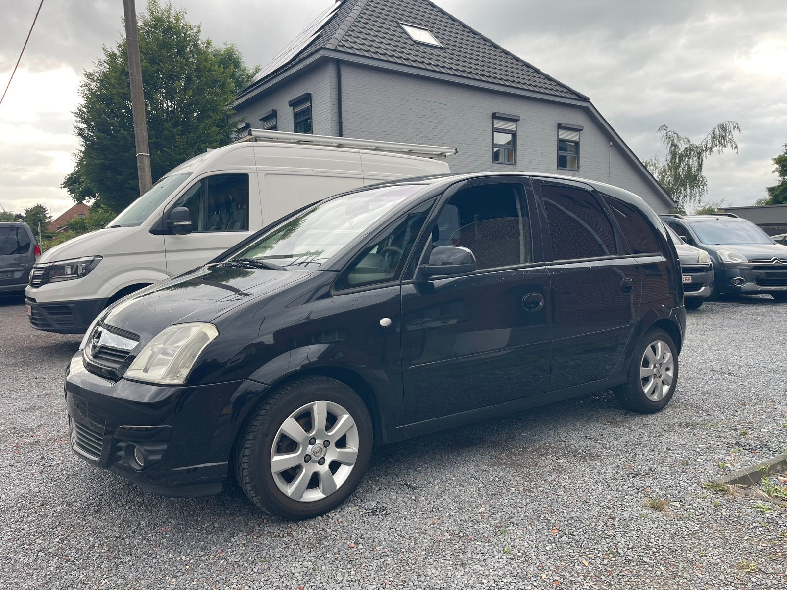 Opel Meriva 1.4i Benzine,Airco digitaal,..., Auto's, Opel, Monovolume, 4 cilinders, Zwart, Particulier