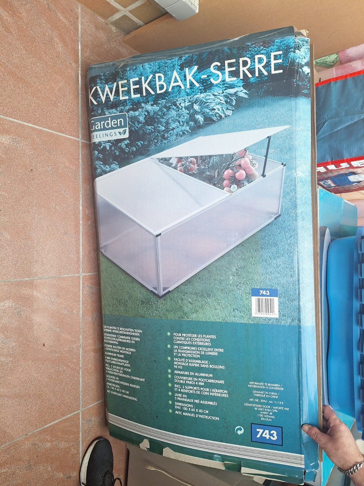 Kweek bak serre nieuw, Tuin en Terras, Kweekspullen, Ophalen, Nieuw, Kweekbak