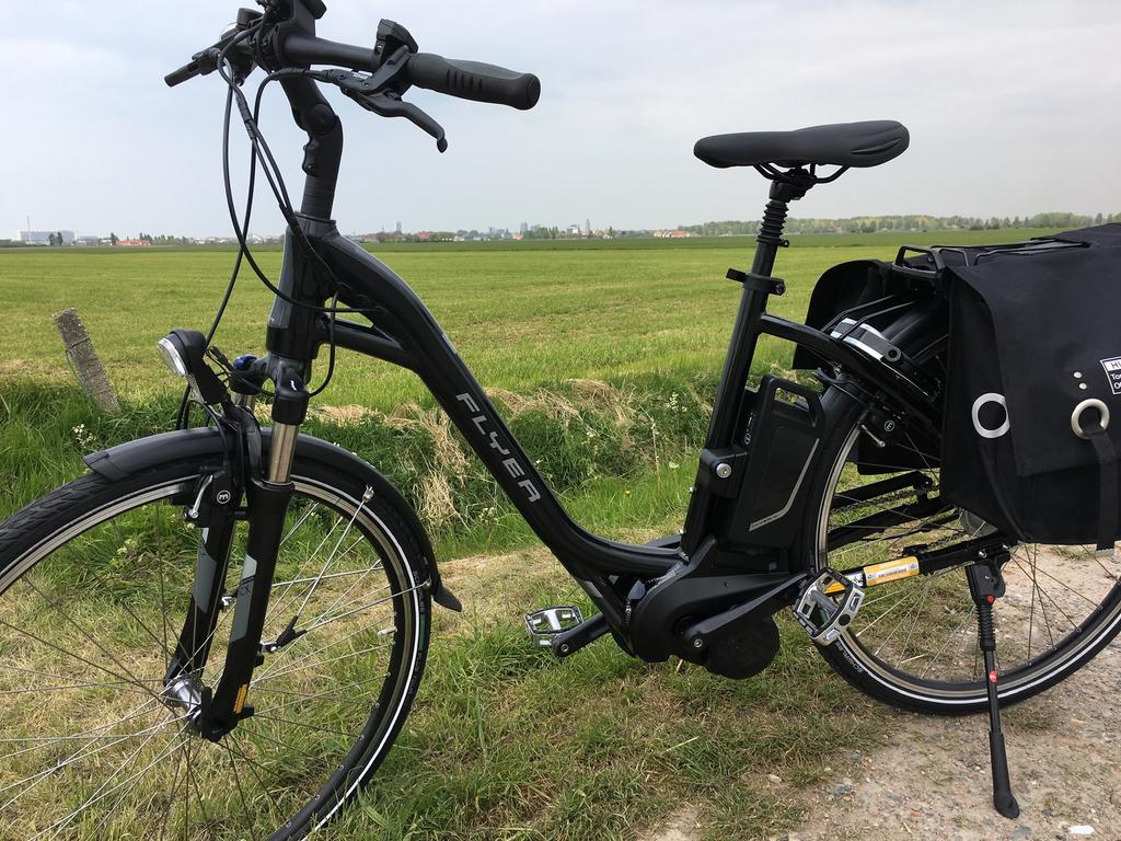Flyer T 8 zeer nette staat TOP FIETS, Gebruikt, 47 tot 51 cm, 50 km per accu of meer, Ophalen