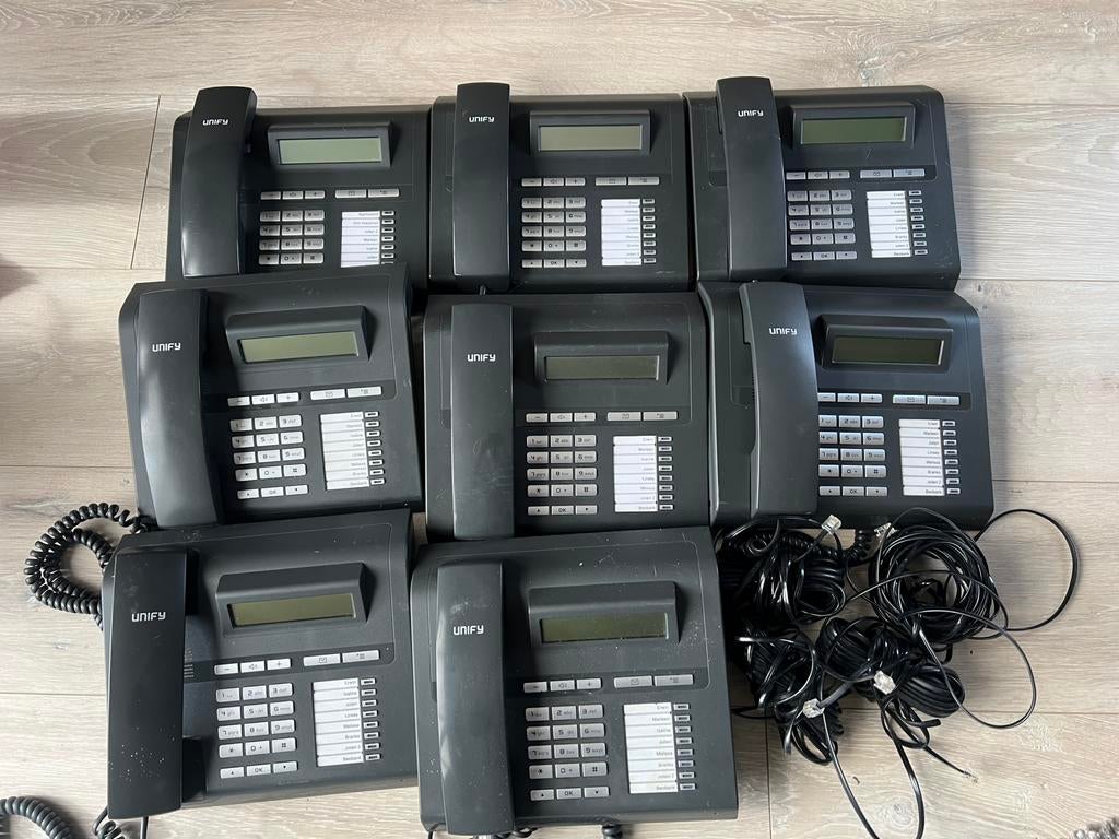 Unify Siemens Openstage 15 T Telefoon ( 8 stuks ), Telecommunicatie, Ophalen, Zo goed als nieuw