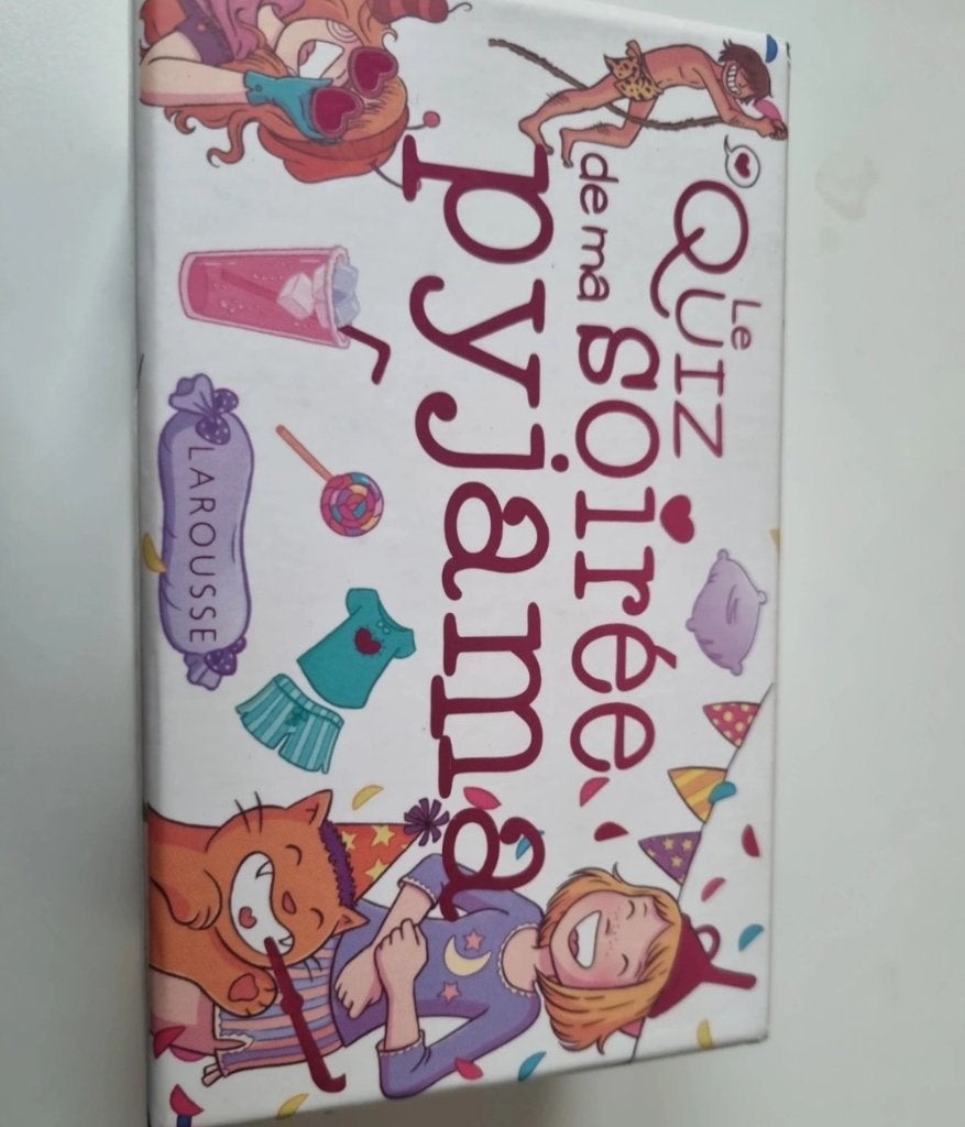 Le Quiz de ma soirée pyjama, Enlèvement