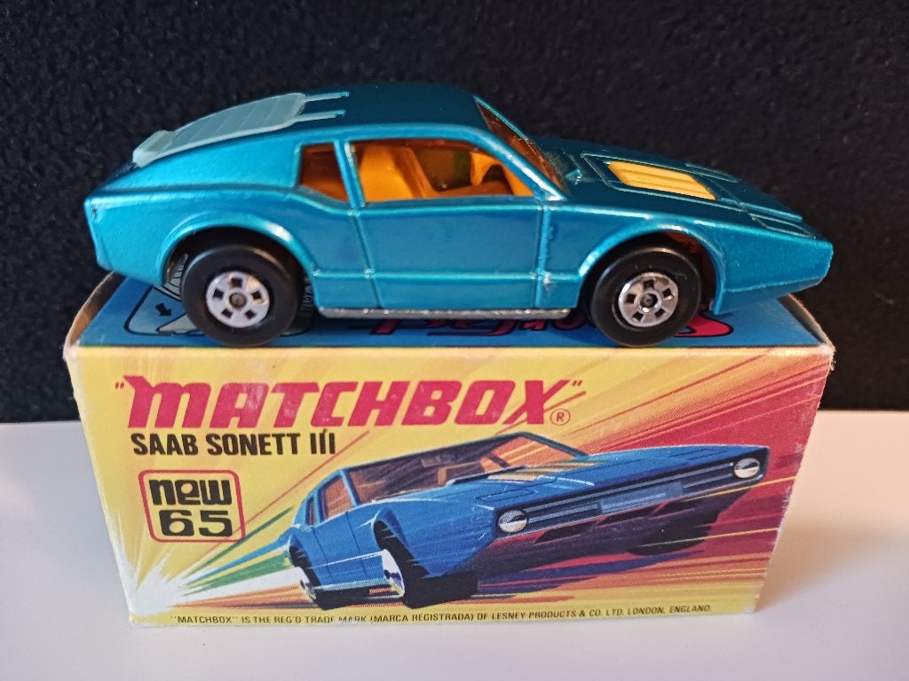Matchbox  Superfast  65   SAAB SONETT lll, Hobby en Vrije tijd, Modelauto's | 1:87, Ophalen of Verzenden, Matchbox