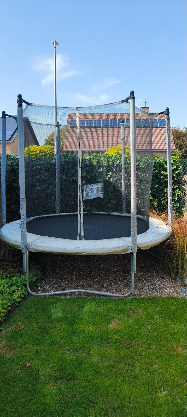 trampoline, Enlèvement, Utilisé