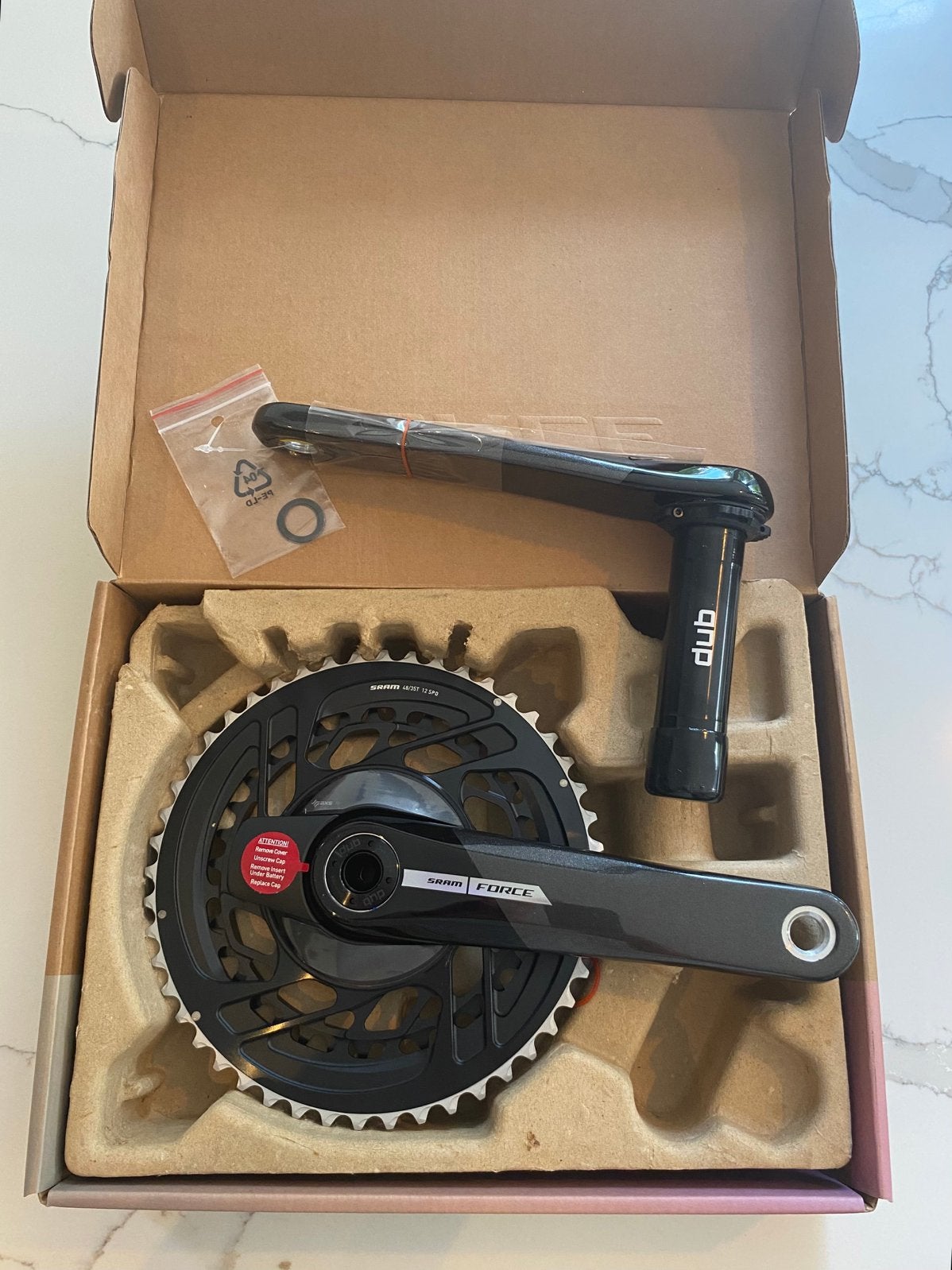Cantile/compteur de puissance Sram Force, Vélos & Vélomoteurs, Vélos Pièces, Enlèvement ou Envoi, Comme neuf