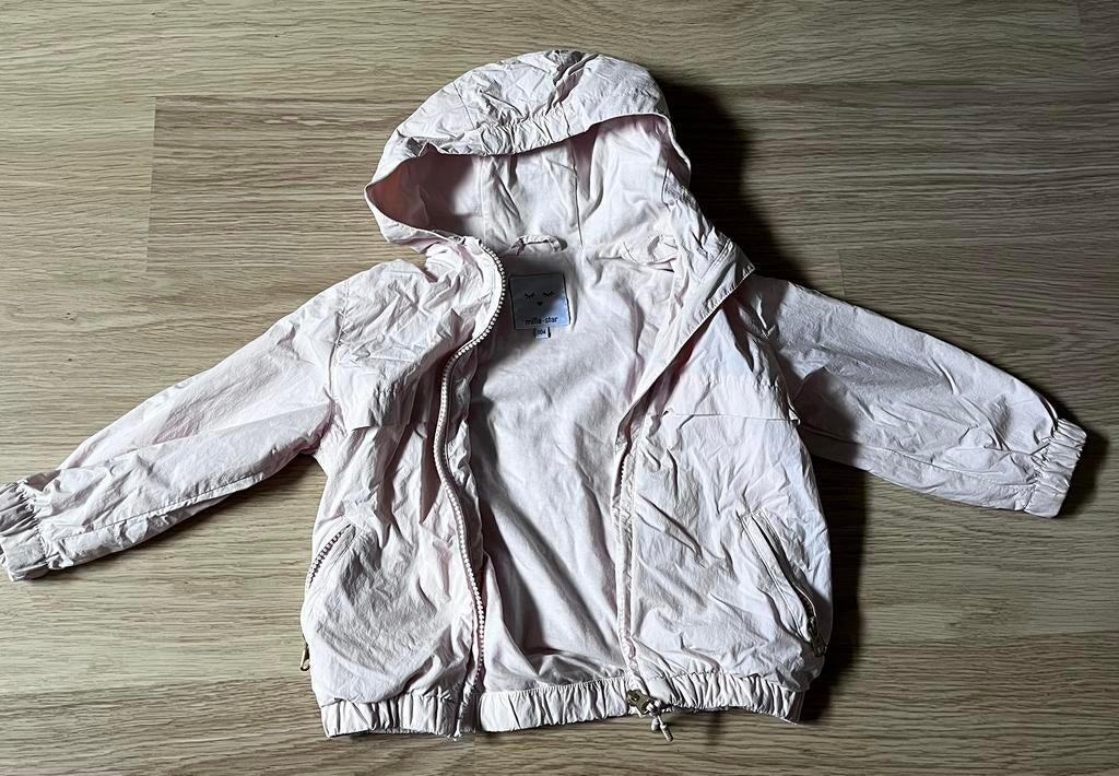 Regenjas jbc mila star, Kinderen en Baby's, Ophalen, Gebruikt, Meisje, Jas