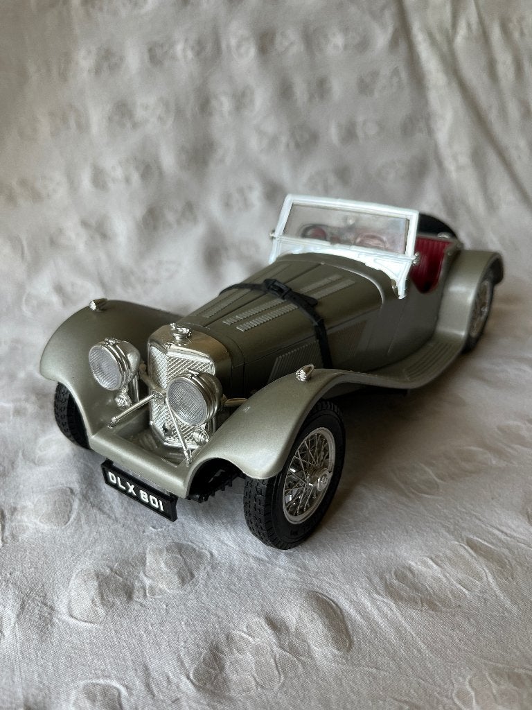 Modelauto Jaguar SS 100 1937 - Merk Burago, Enlèvement ou Envoi, Comme neuf, Voiture, Burago