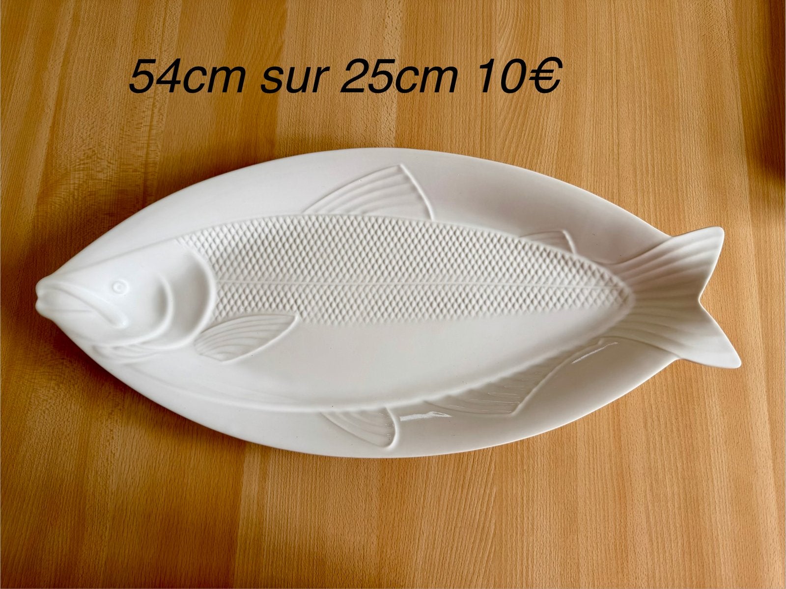 Plat poisson, Huis en Inrichting, Ophalen, Overige materialen, Overige merken, Klassiek