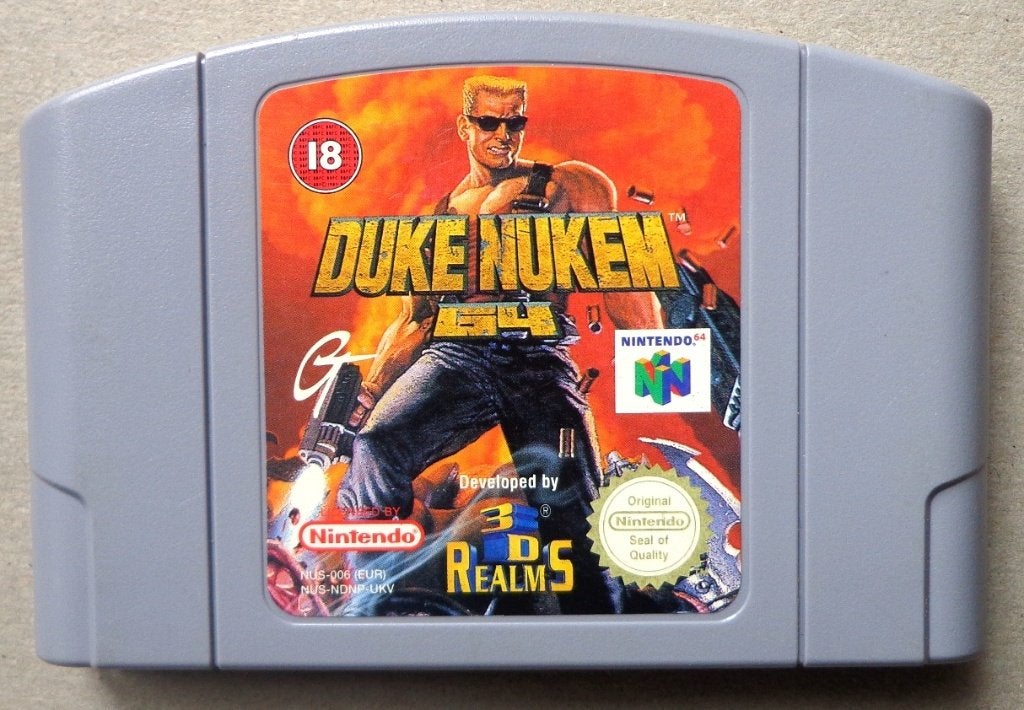 Duke Nukem 64 voor de Nintendo 64, Games en Spelcomputers, Games | Nintendo 64, Ophalen of Verzenden, Gebruikt