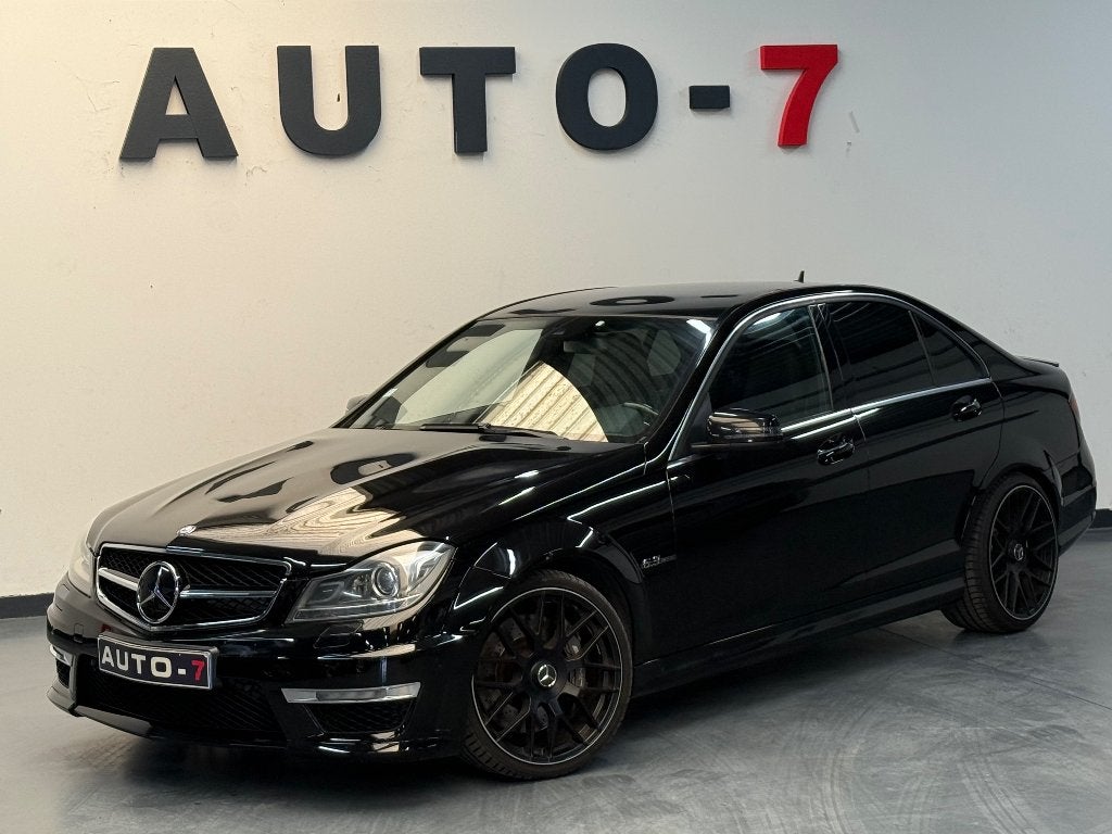 Mercedes-Benz C 63 AMG 2011 Face-Lift!, Automaat, Euro 5, Zwart, Leder