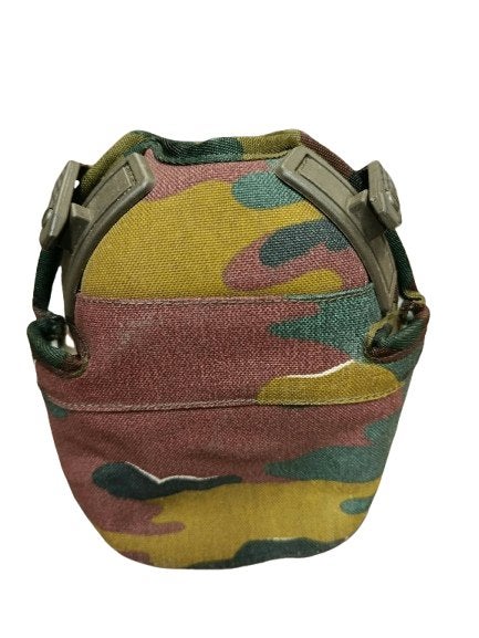 Housse de Gourde Militaire Belge ABL – Camouflage Jigsaw M90, Collections, Enlèvement ou Envoi