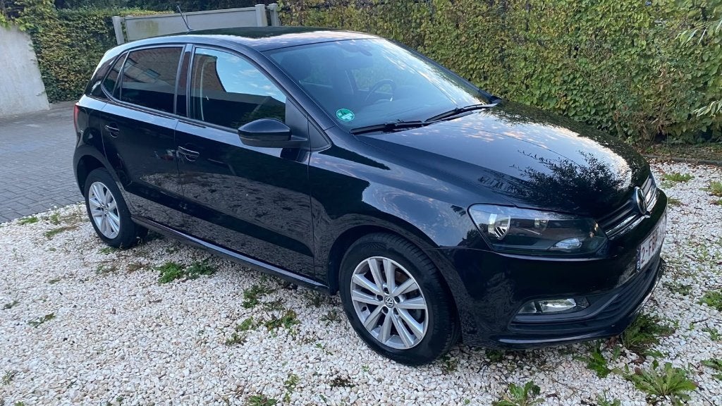 VW Polo 1.0 BlueMotion Tech, 5 deurs, 108.490 km, 03/2017, Auto's, Voorwielaandrijving, Stof, 1055 kg, Zwart