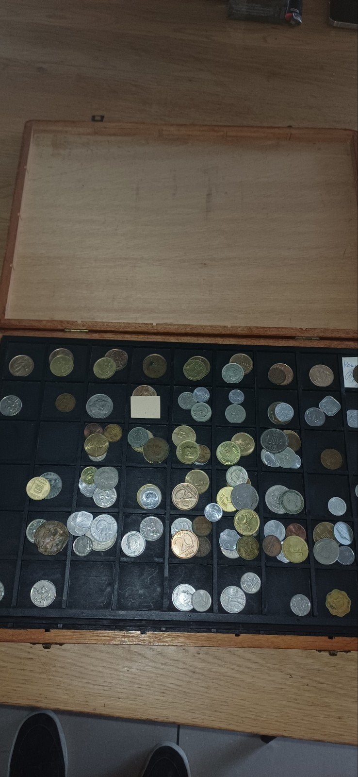 Groot Lot munten leopold 1 tot de jaren 90 en een muntenkist, Ophalen, Munten
