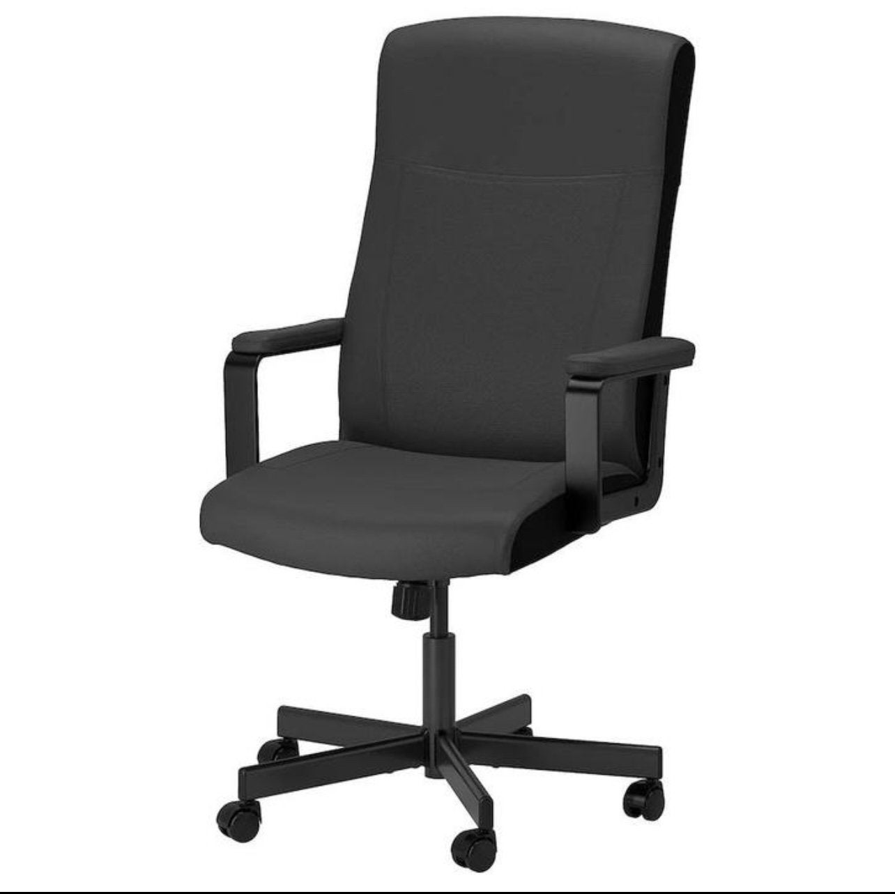 Chaise de bureau pivotante IKEA MILLBERGET noire Comme neuve, Enlèvement, Comme neuf, Noir, Chaise de bureau