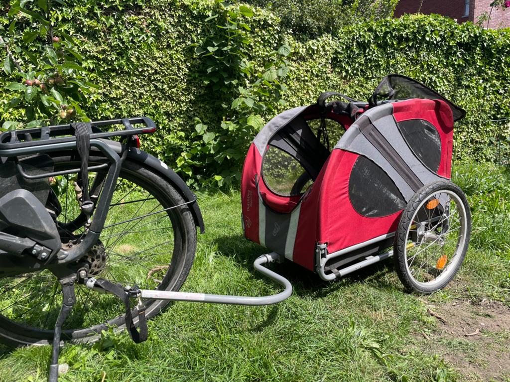 Fietskar honden Doggyride, Ophalen, Gebruikt, Hondenkar, 40 tot 60 kg