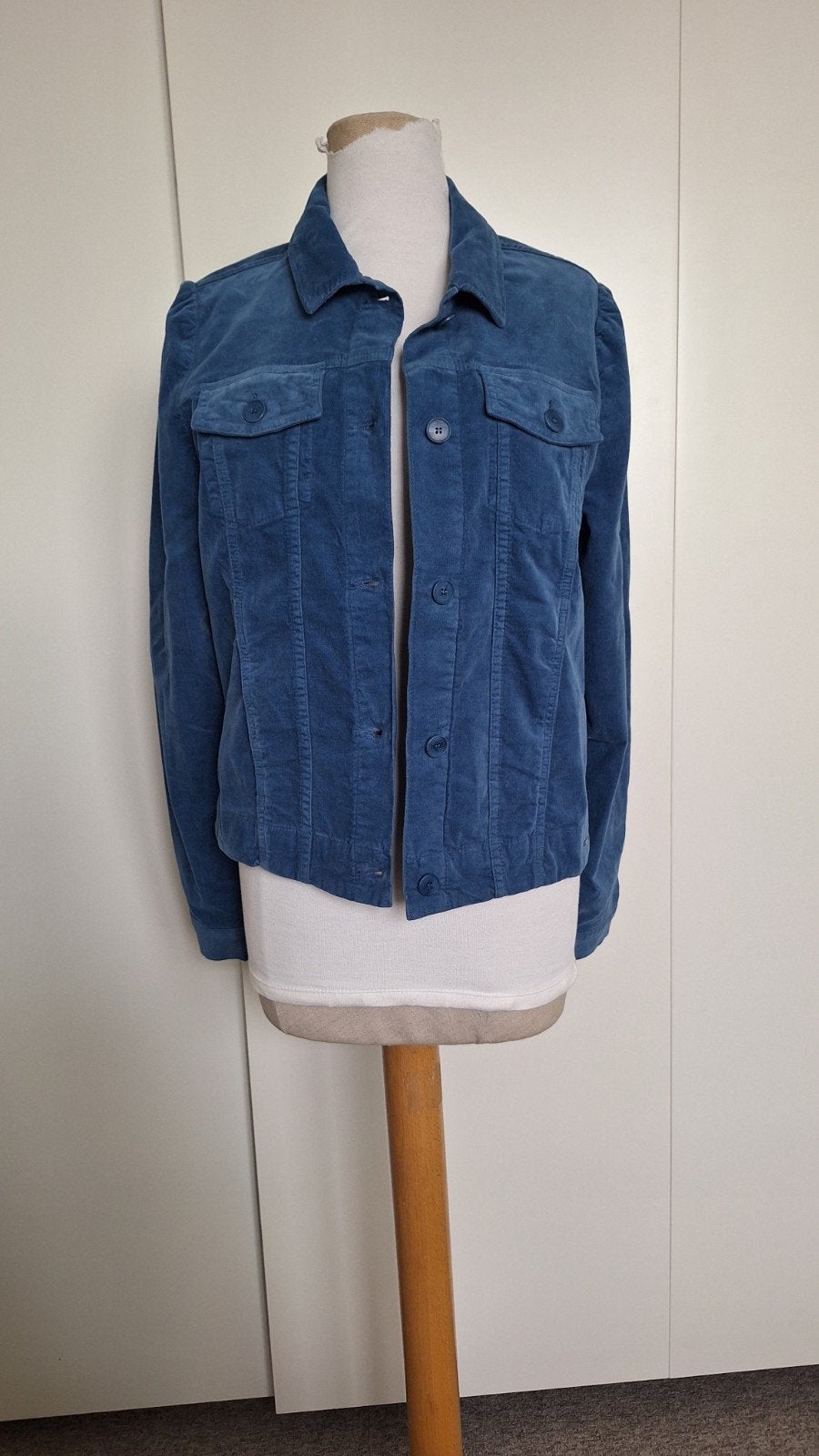 zomerjas Terre Bleue medium blauw, Kleding | Dames, Maat 38/40 (M), Ophalen of Verzenden, Jasje, Gedragen