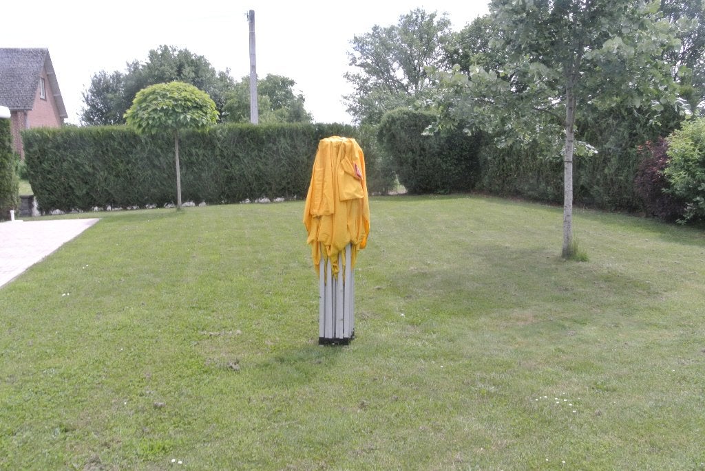 Tonnelle en polyester jaune (marque : Baille), Ophalen, Opvouwbaar, Partytent, Minder dan 4 meter