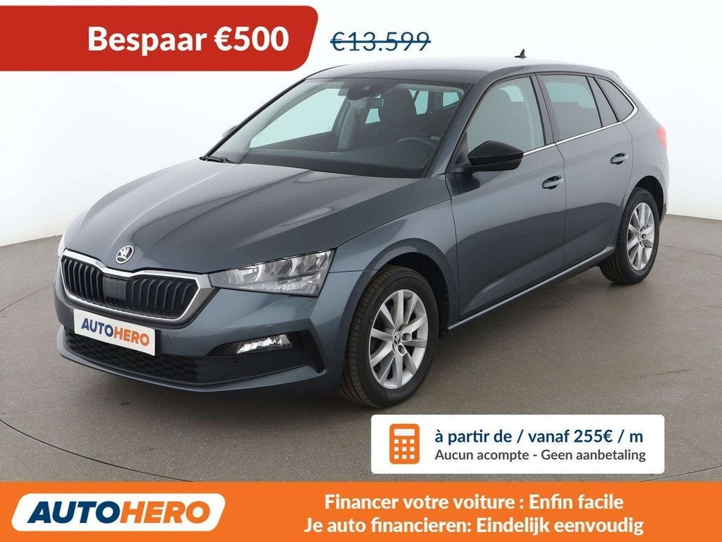 Skoda Scala 1.6 TDI Ambition (bj 2020), Auto's, Skoda, Voorwielaandrijving, Gebruikt, 116 pk, https://public.car-pass.be/vhr/afbfa898-85fc-4de6-987f-672281575714