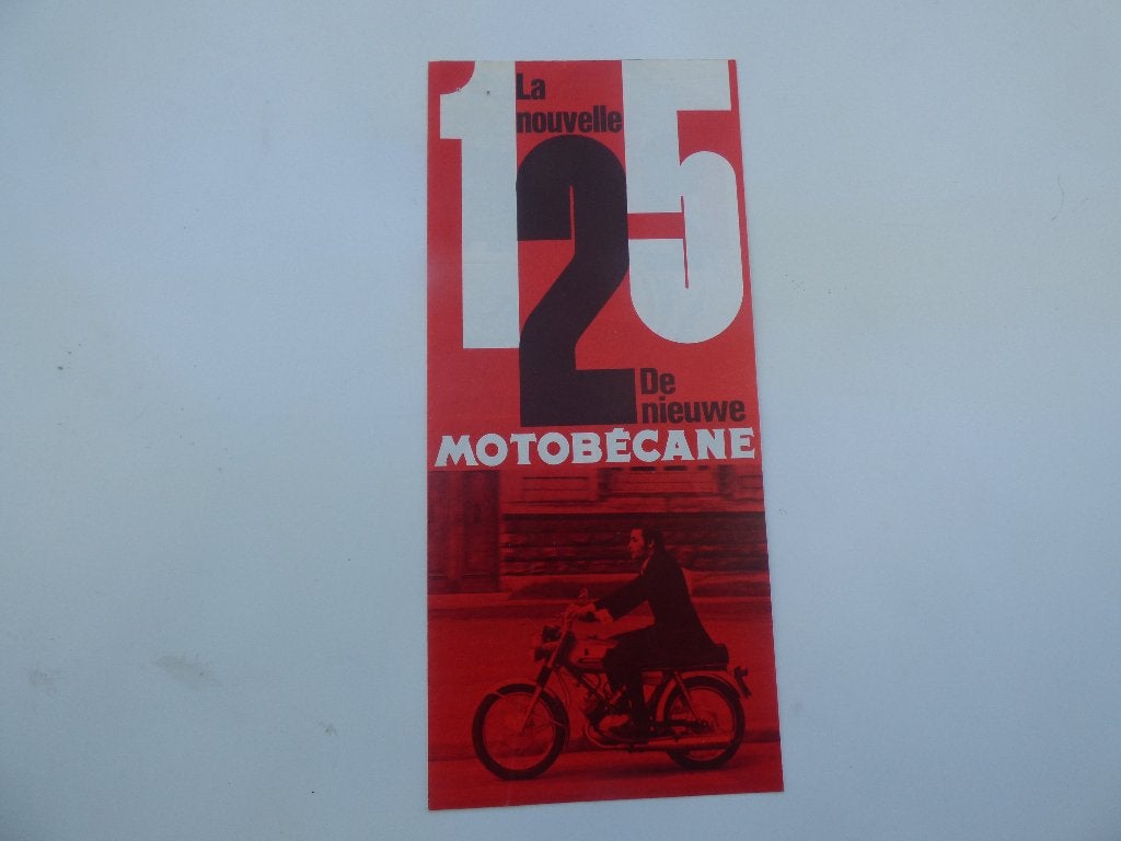 MOTOBECANE MOTOCONFORT 125cc FOLDER, Ophalen of Verzenden