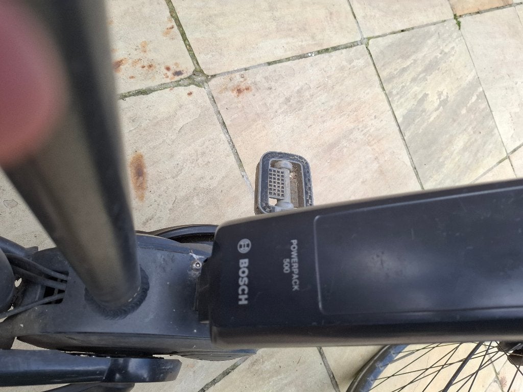 Electriche fiets, Fietsen en Brommers, Fietsen | Heren | Herenfietsen, Gebruikt, 57 tot 61 cm, Schijfrem, Ophalen