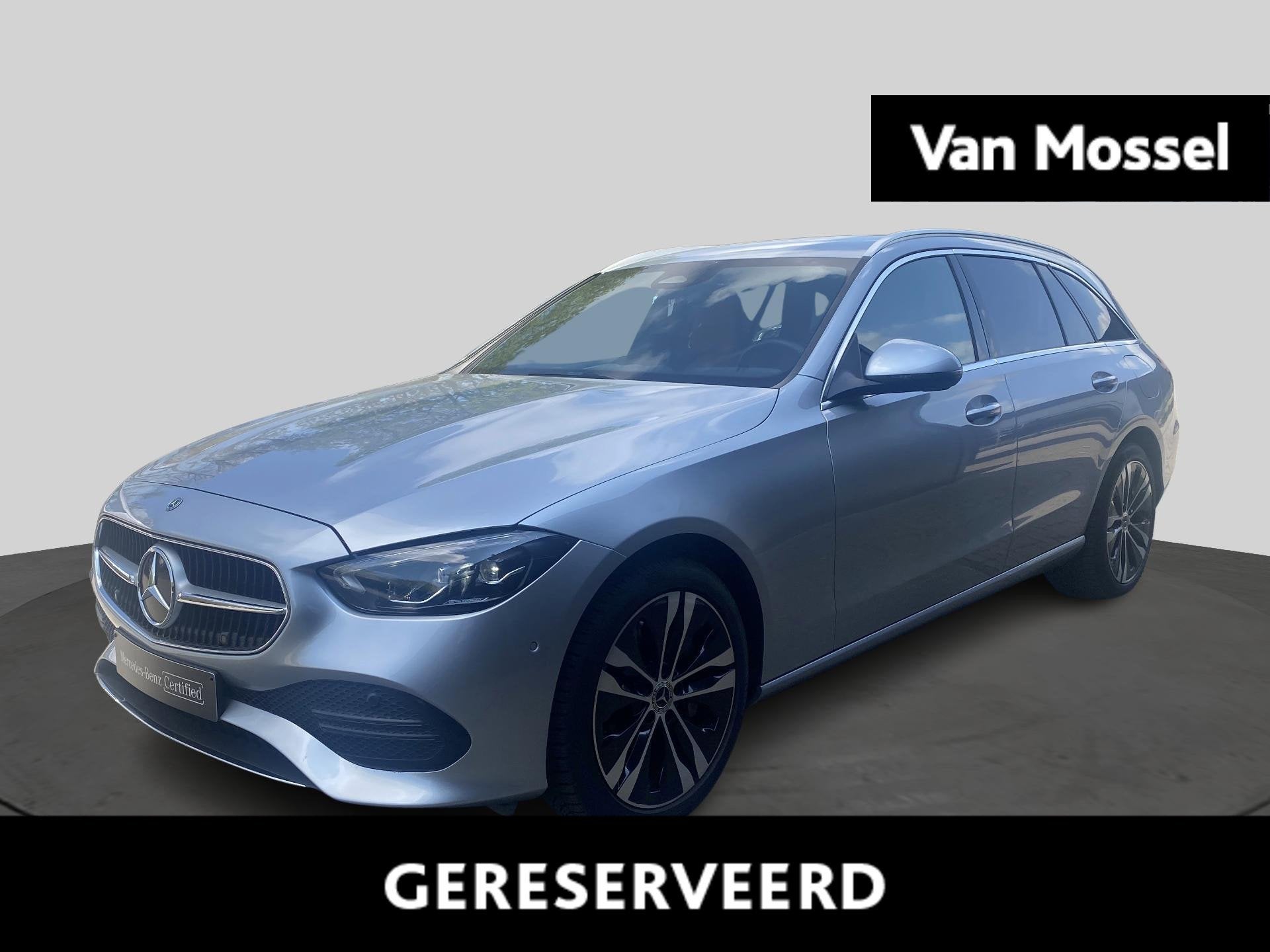 Mercedes-Benz C 300 de Luxury Line Estate + TREKHAAK + CARPL, Auto's, Automaat, 4 cilinders, Plug-in hybride, 5 deurs