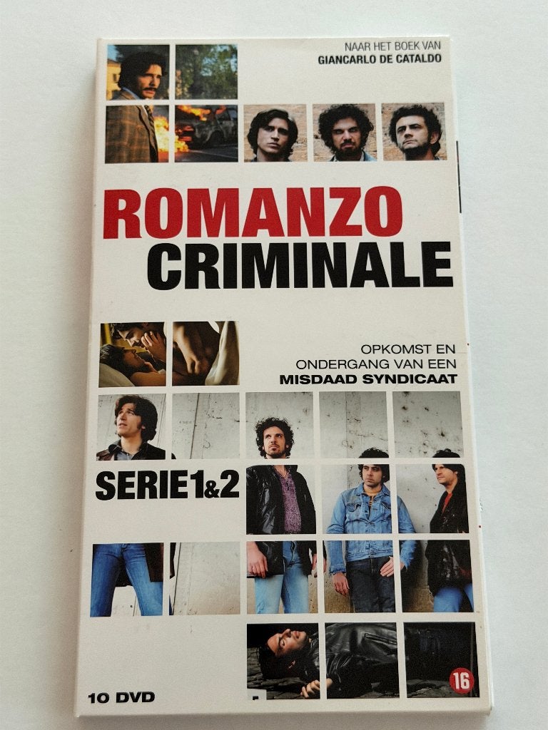 Romanzo Criminale - Serie 1&2 (10-DVD), Cd's en Dvd's, Gebruikt, Vanaf 16 jaar, Misdaad, Nederlands