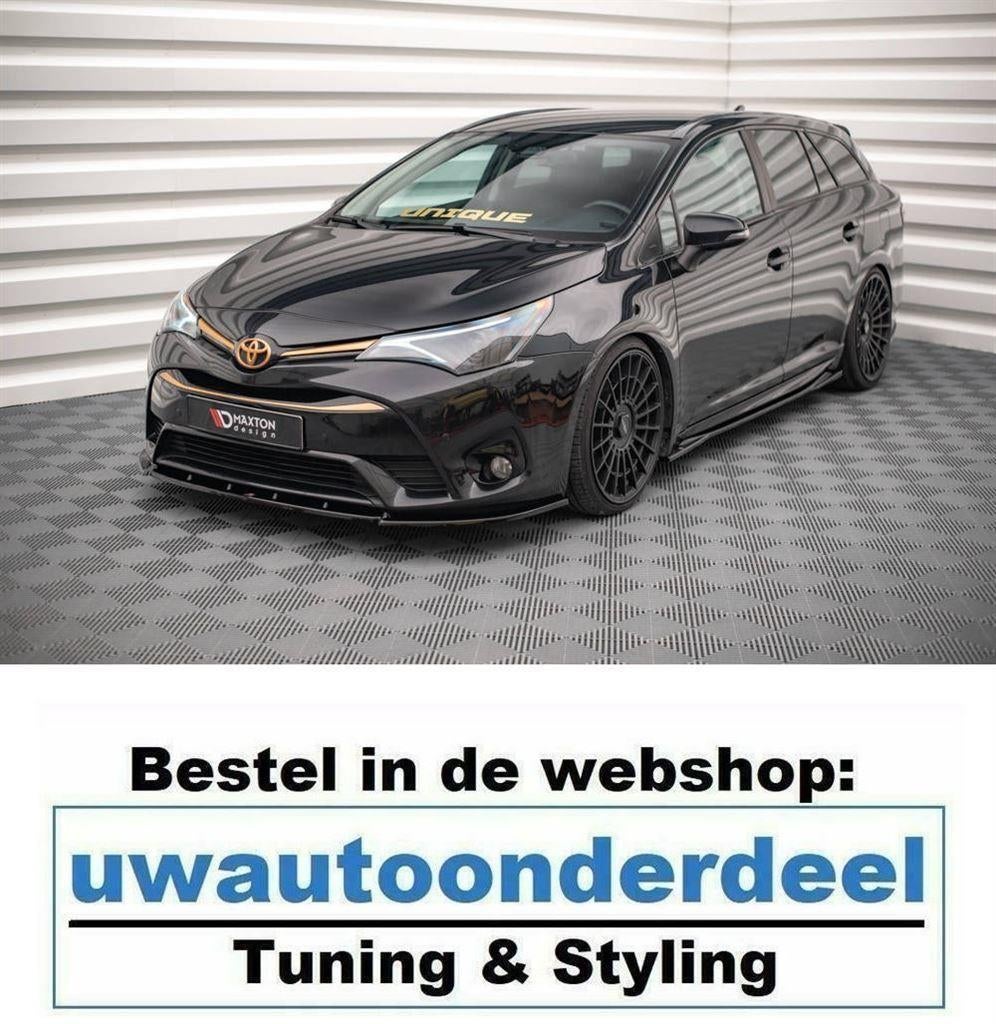 Maxton Design Spoiler Lip Splitter Styling Sideskirt Voor To, Envoi