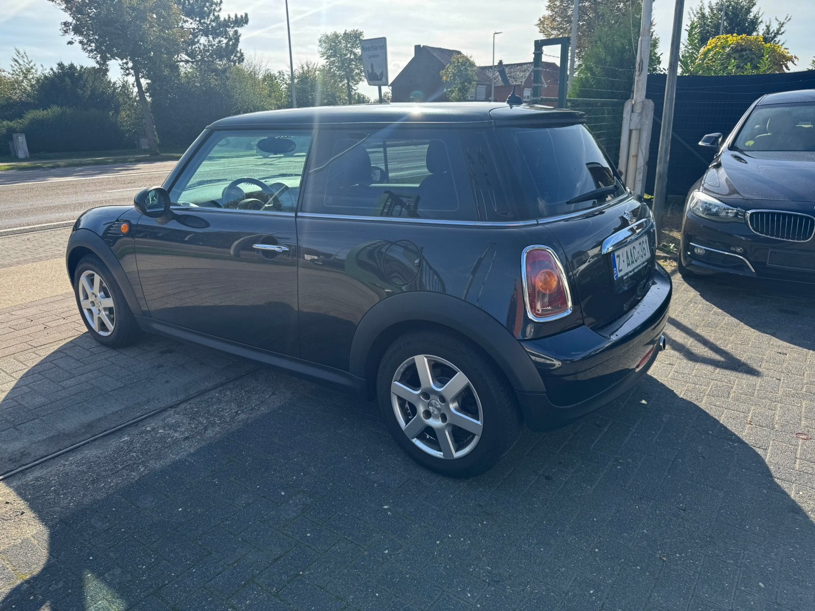Mini cooper 1.6 benzine, Auto's, Voorwielaandrijving, 4 zetels, Zwart, 4 cilinders