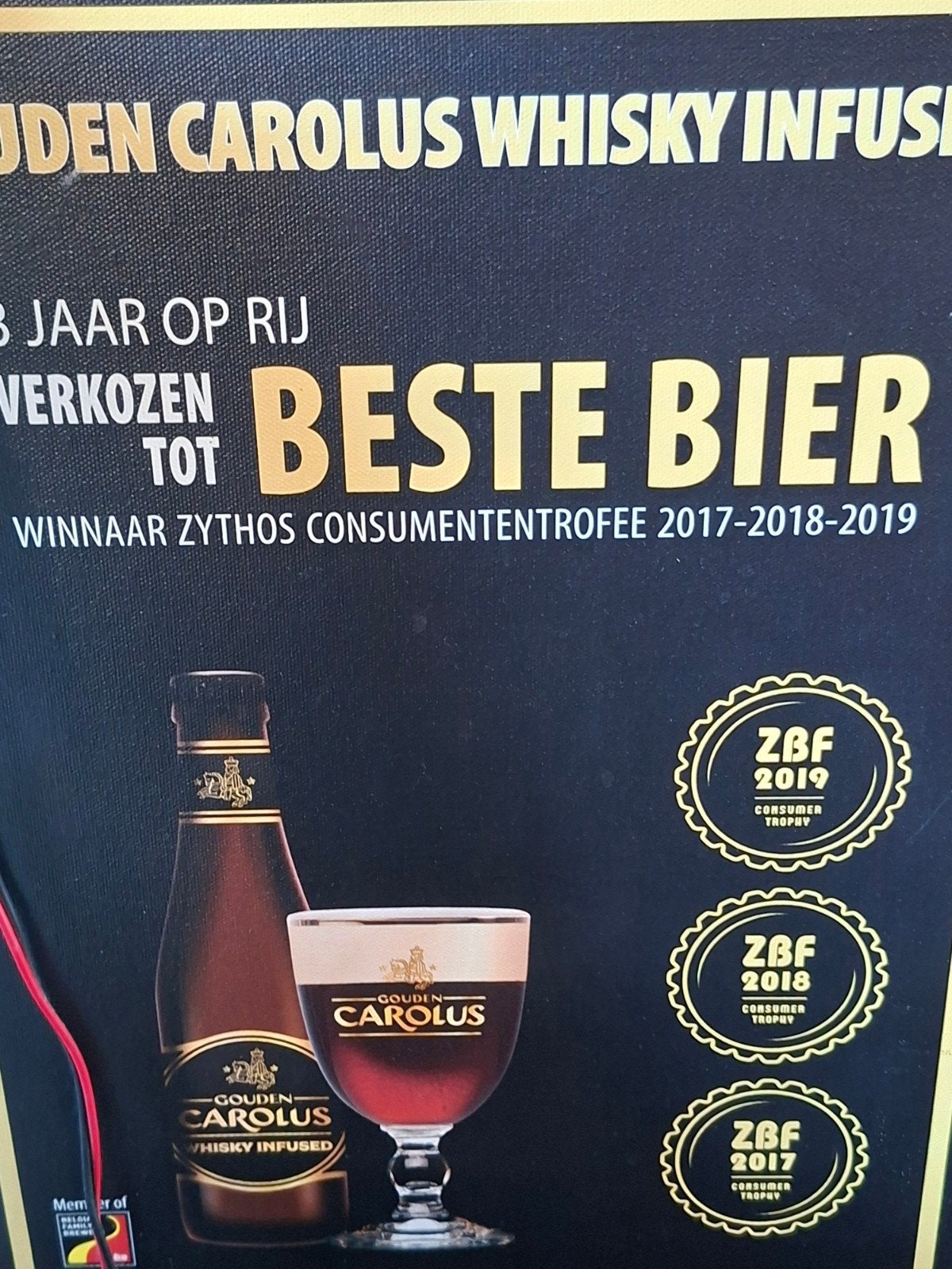 bord in karton, Ophalen of Verzenden, Nieuw, Reclamebord, Plaat of Schild, Overige merken