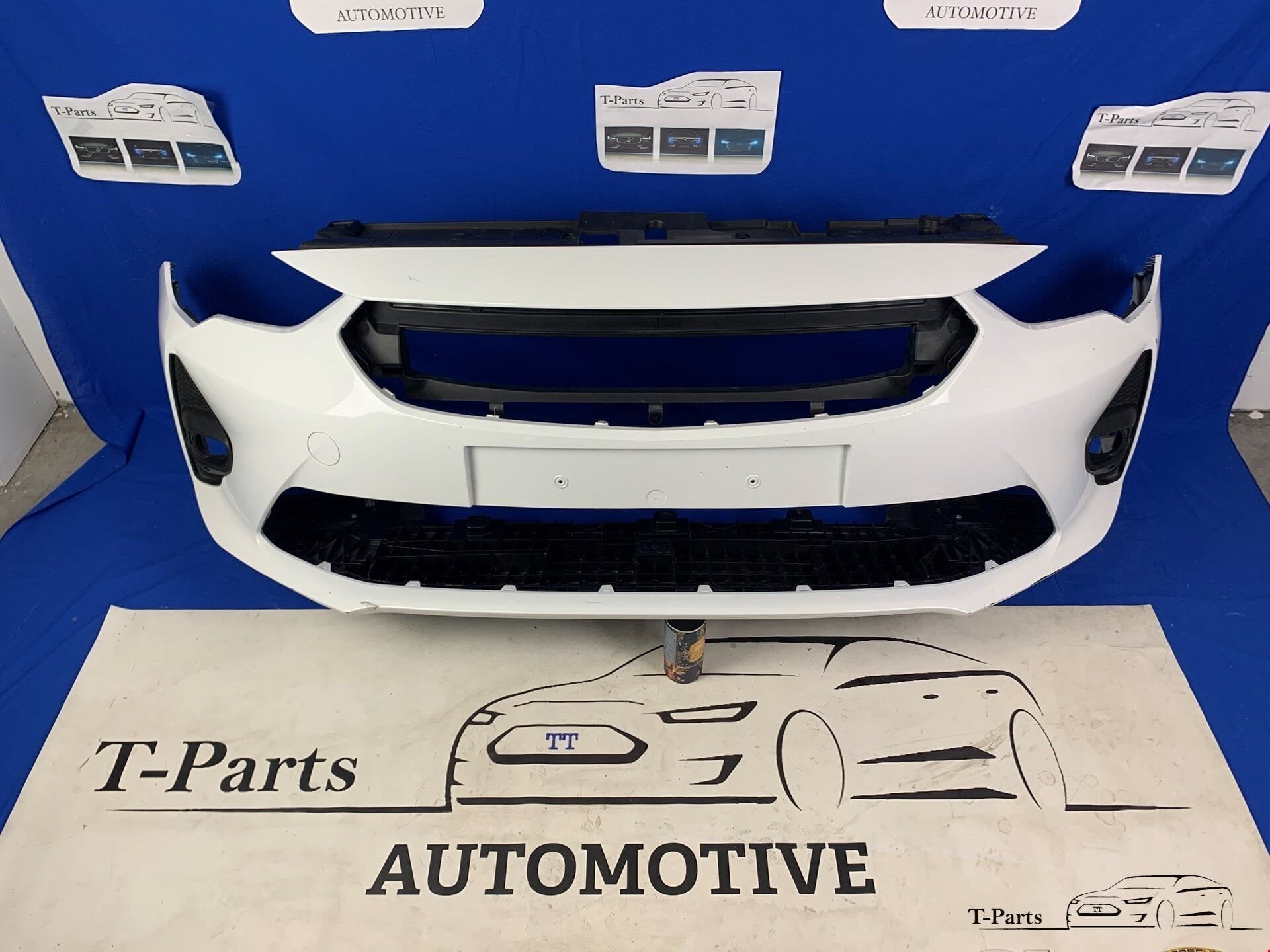 Opel corsa F voorbumper origineel bumper onderplaat, Gebruikt, Voor, Opel Automobile GmbH, Kontakt@opel-infoservice.de