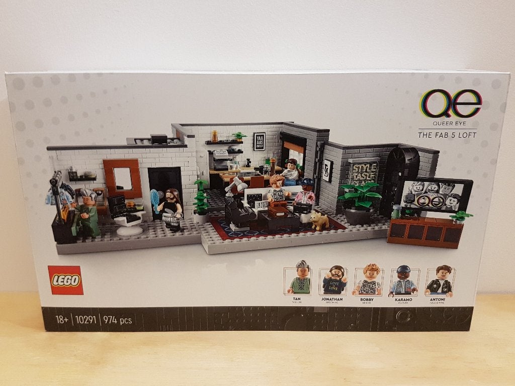(GESEALD) Lego 10291 Queer Eye – The Fab 5 Loft, Lego, Nieuw, Ophalen of Verzenden, Complete set