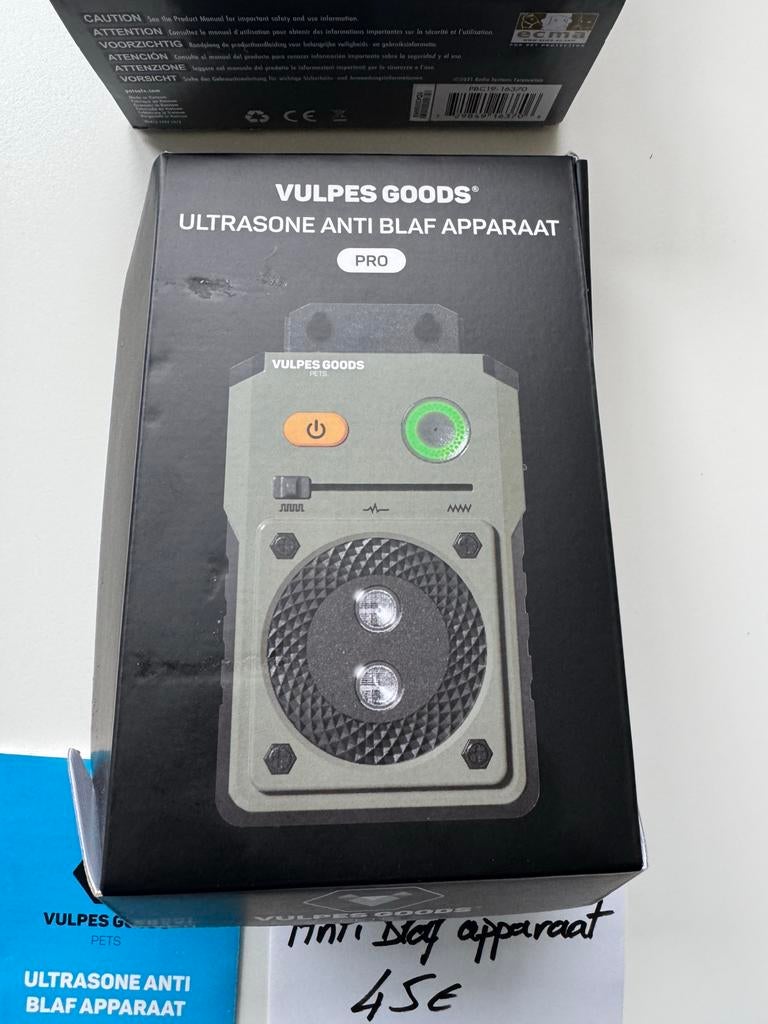 Équipement anti-aboiement Vulpes Goods neuf, Enlèvement ou Envoi, Neuf