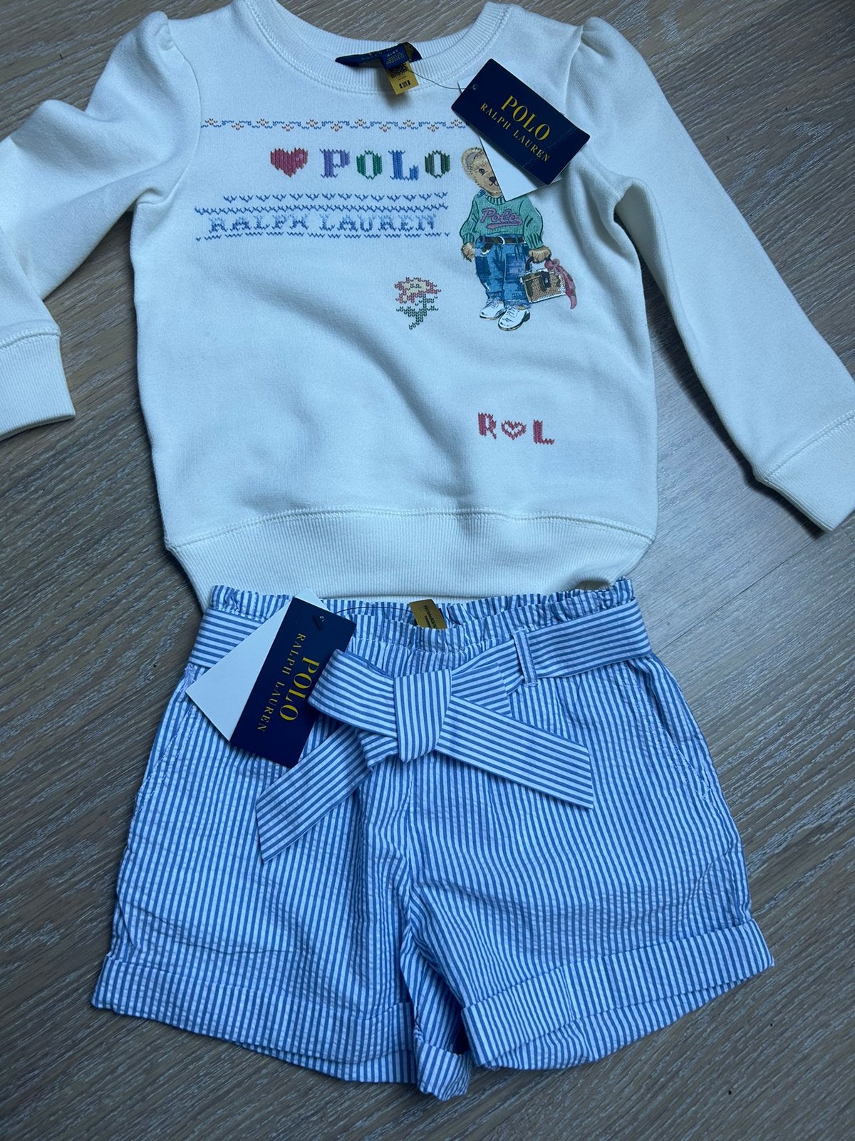 Ralph lauren setje 4 j - 220 euro, Kinderen en Baby's, Verzenden, Nieuw, Setje