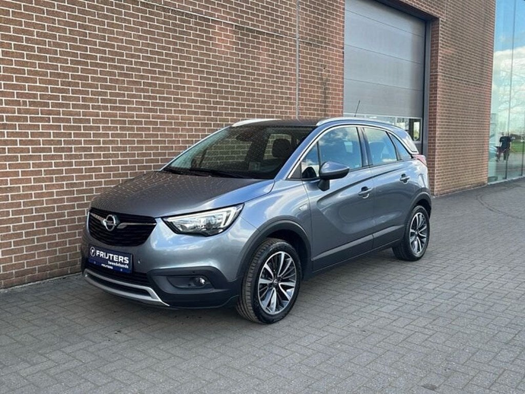 Opel Crossland X Turbo ECOTEC Start/Stop Innovation, Autos, Opel, Argent ou Gris, Euro 6, 109 g/km, Noir