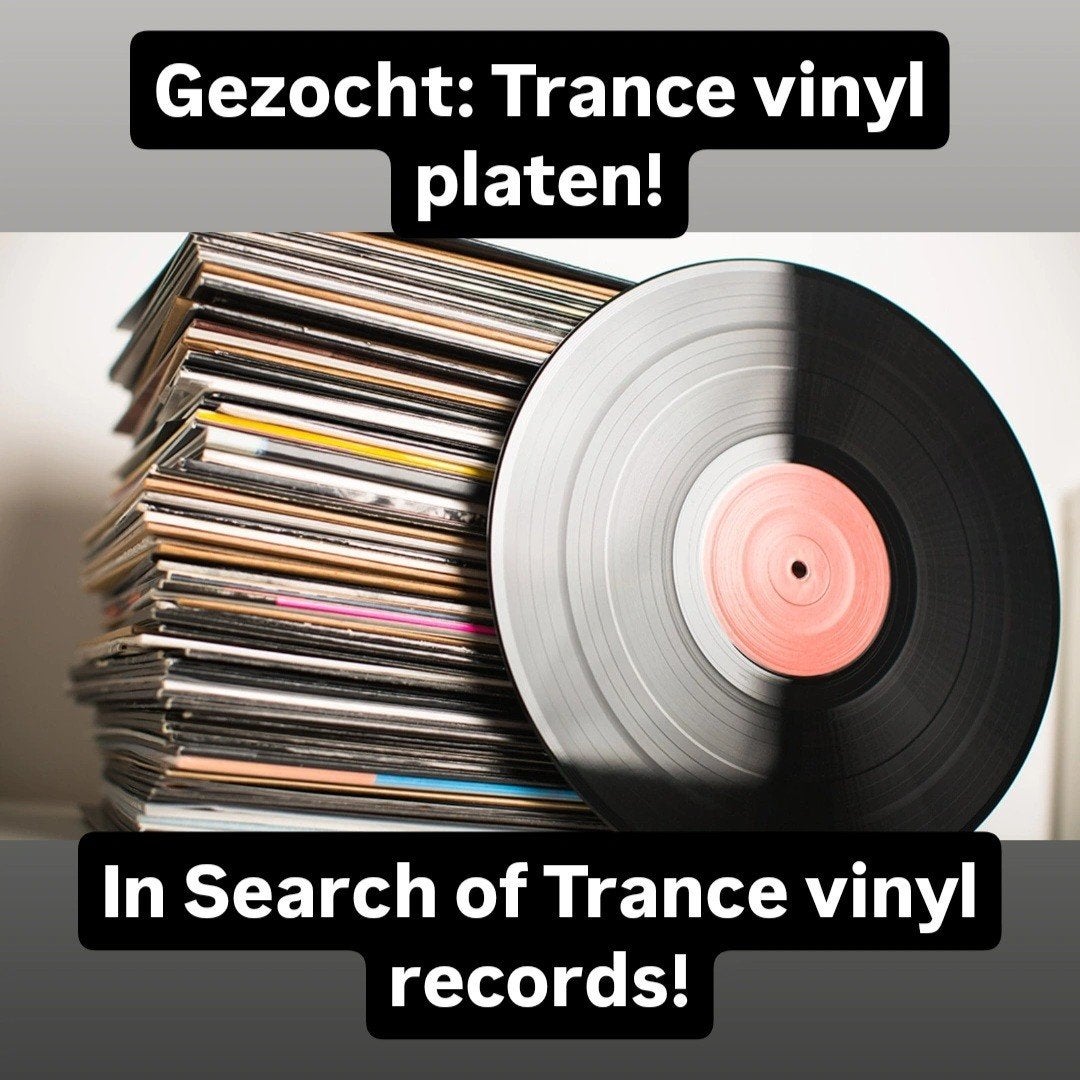 Gezocht: Trance vinyl platen 12 inch, Cd's en Dvd's, Vinyl | Dance en House, Ophalen, 12 inch, Trance