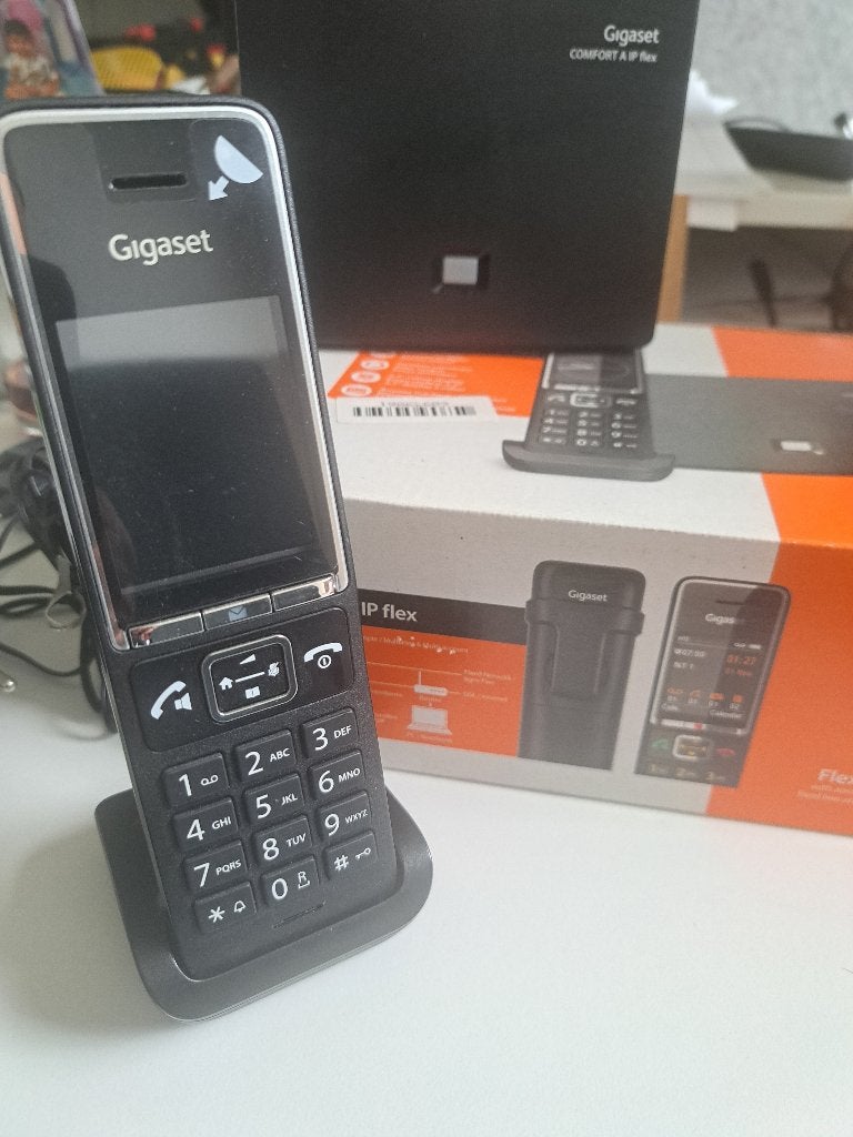 Gigaset IP telefoon volledige set, Enlèvement, Comme neuf, 1 combiné